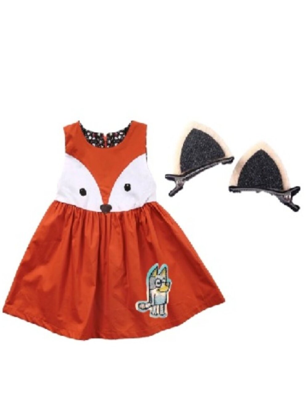 Bluey Girl Dress Bluey Birthday Outfit Bluey Clothes Bluey Birthday Dress Bingo